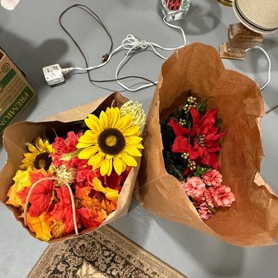 Faux flowers