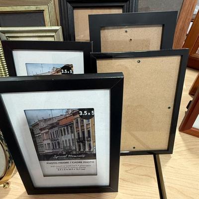 Lot of black frames