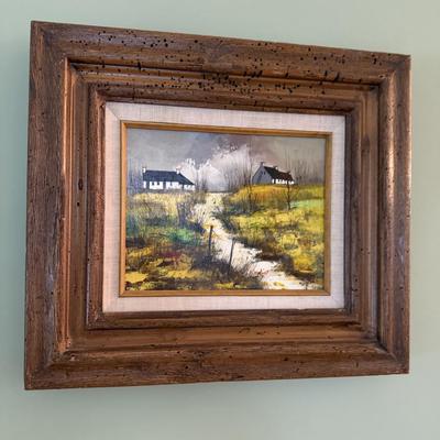 Beautiful painting Dirt Road