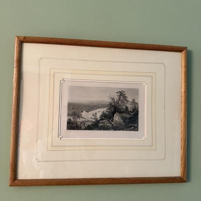Black and white photograph of Connecticut Valley