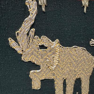 Framed Indonesian Textile Art