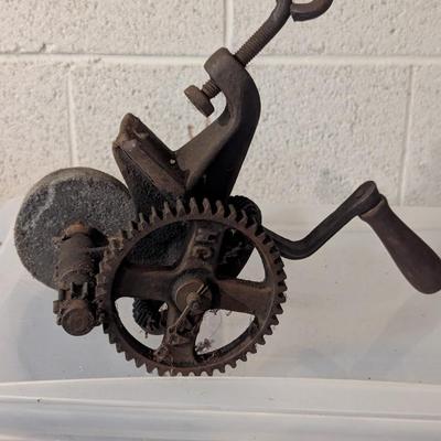 Vintage Bench Table Top Tool Grinder (TR)