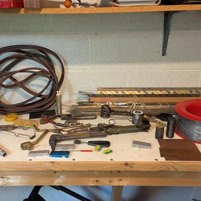 Assortment Of Welding Supplies (TR)