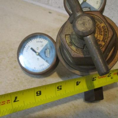 Union Carbide Linde Acetylene Gauges (TR)