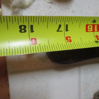 Vintage Hand Tools Saw With Teeth On Both Sides Wrenches Hammers Drill Saws (TR)