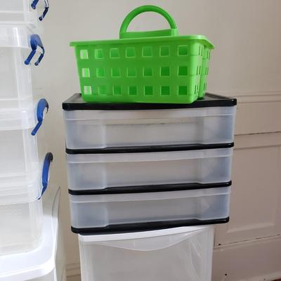 Plastic and Wire Storage Bins (G-KD)