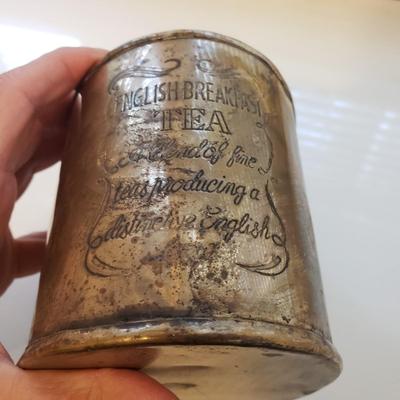 Vintage Unique Tins-English Tea, German (G-KD)