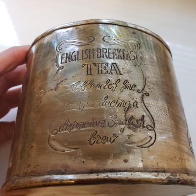 Vintage Unique Tins-English Tea, German (G-KD)