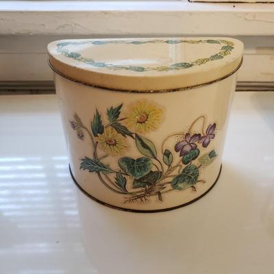 Vintage Unique Tins-English Tea, German (G-KD)