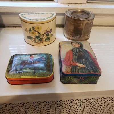 Vintage Unique Tins-English Tea, German (G-KD)