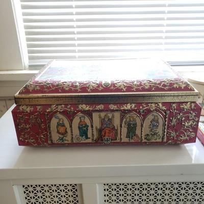 Vintage Unique Tins-English Tea, German (G-KD)