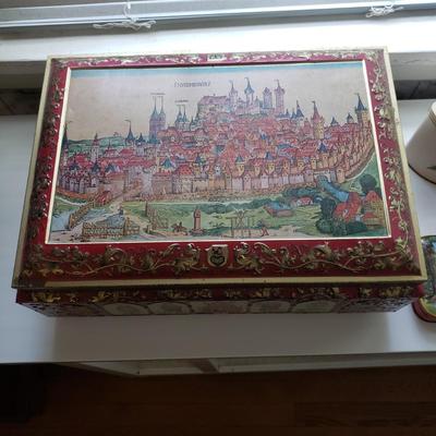 Vintage Unique Tins-English Tea, German (G-KD)