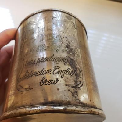Vintage Unique Tins-English Tea, German (G-KD)