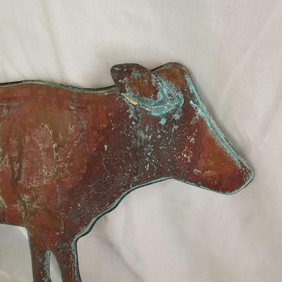 Three Vintage Copper Weathervanes (G-JS)