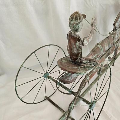 Three Vintage Copper Weathervanes (G-JS)