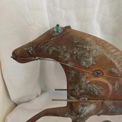 Three Vintage Copper Weathervanes (G-JS)