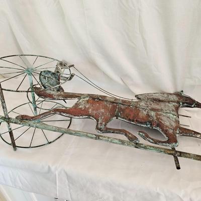 Three Vintage Copper Weathervanes (G-JS)