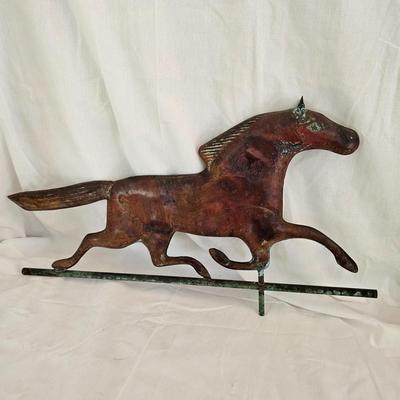 Three Vintage Copper Weathervanes (G-JS)