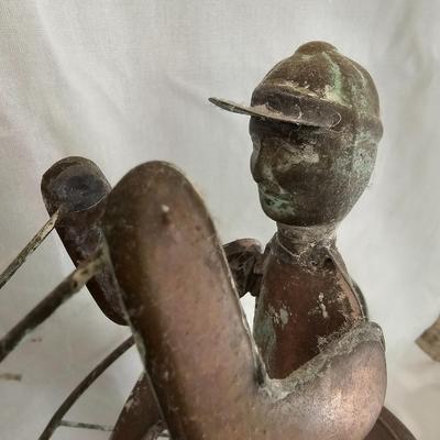 Three Vintage Copper Weathervanes (G-JS)