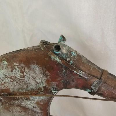 Three Vintage Copper Weathervanes (G-JS)