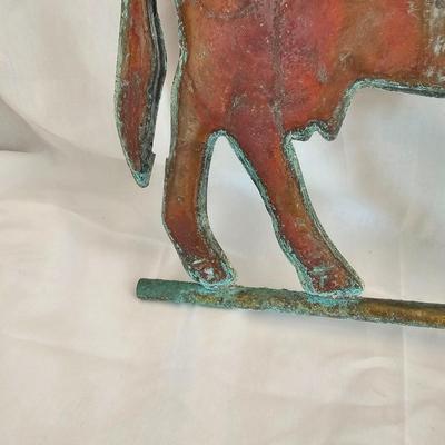 Three Vintage Copper Weathervanes (G-JS)