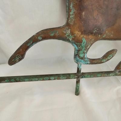 Three Vintage Copper Weathervanes (G-JS)
