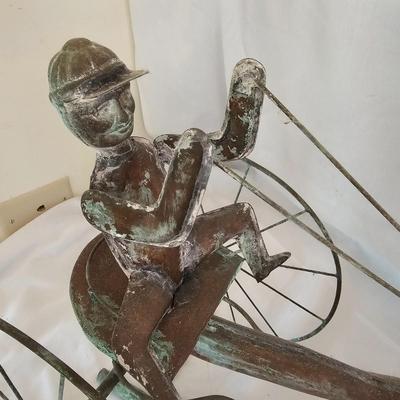 Three Vintage Copper Weathervanes (G-JS)