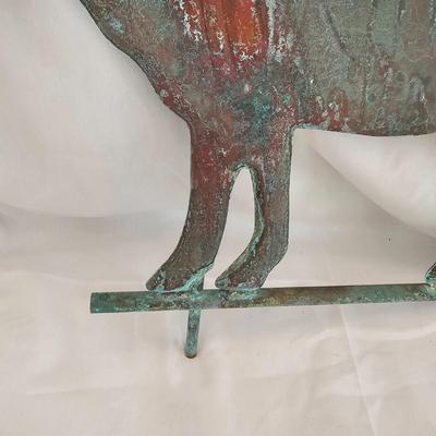 Three Vintage Copper Weathervanes (G-JS)