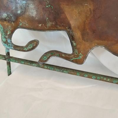 Three Vintage Copper Weathervanes (G-JS)