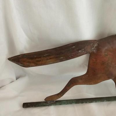 Three Vintage Copper Weathervanes (G-JS)