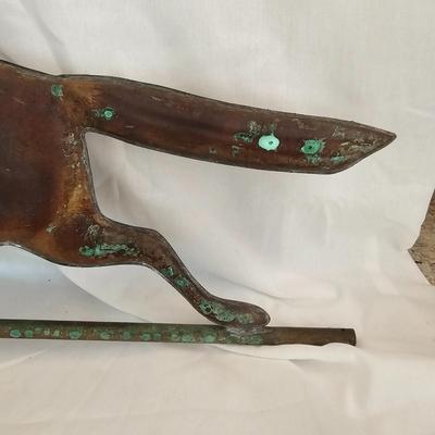 Three Vintage Copper Weathervanes (G-JS)