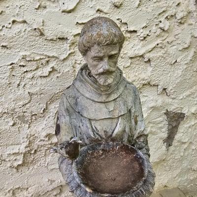 St. Francis Concrete Statue (G-JS)