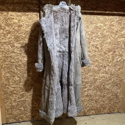 Full Length Fur Lined Coat (PB-BM)