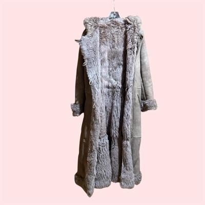 Full Length Fur Lined Coat (PB-BM)
