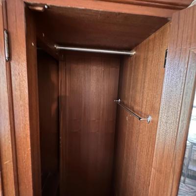 Spanish Colonial Style Solid Wood Armoire Wardrobe (PBN-RG)