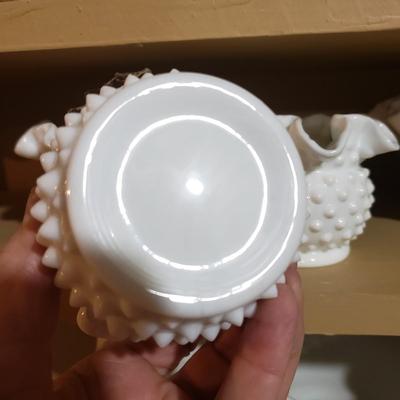 Large Lot of Fenton Milk Glass and More (G-KD)