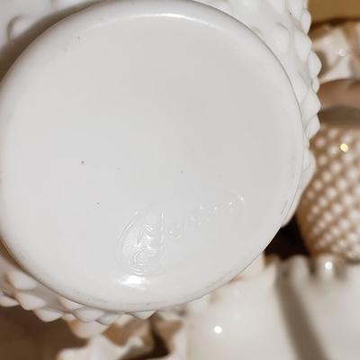 Large Lot of Fenton Milk Glass and More (G-KD)