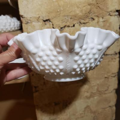 Large Lot of Fenton Milk Glass and More (G-KD)