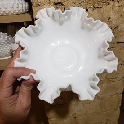 Large Lot of Fenton Milk Glass and More (G-KD)
