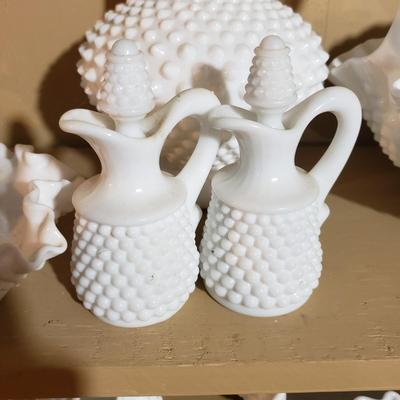 Large Lot of Fenton Milk Glass and More (G-KD)