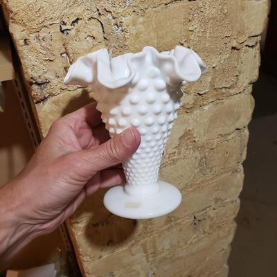 Large Lot of Fenton Milk Glass and More (G-KD)