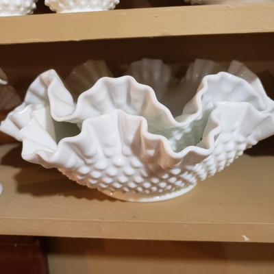 Large Lot of Fenton Milk Glass and More (G-KD)