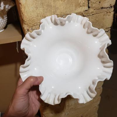 Large Lot of Fenton Milk Glass and More (G-KD)