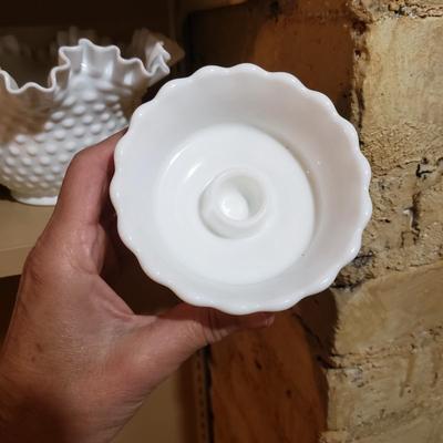 Large Lot of Fenton Milk Glass and More (G-KD)