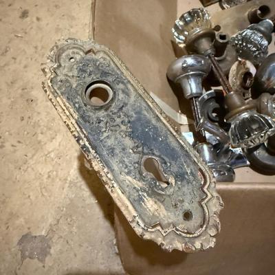 Glass Doorknobs and Iron Registers (G-BM)