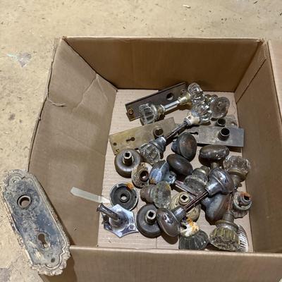 Glass Doorknobs and Iron Registers (G-BM)