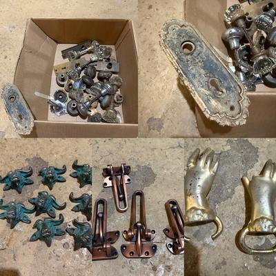 Glass Doorknobs and Iron Registers (G-BM)