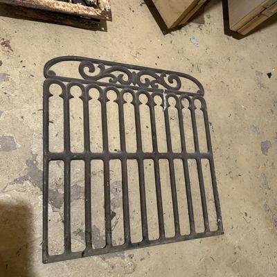 Glass Doorknobs and Iron Registers (G-BM)