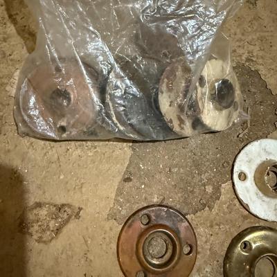 Glass Doorknobs and Iron Registers (G-BM)