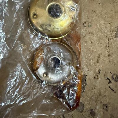 Glass Doorknobs and Iron Registers (G-BM)